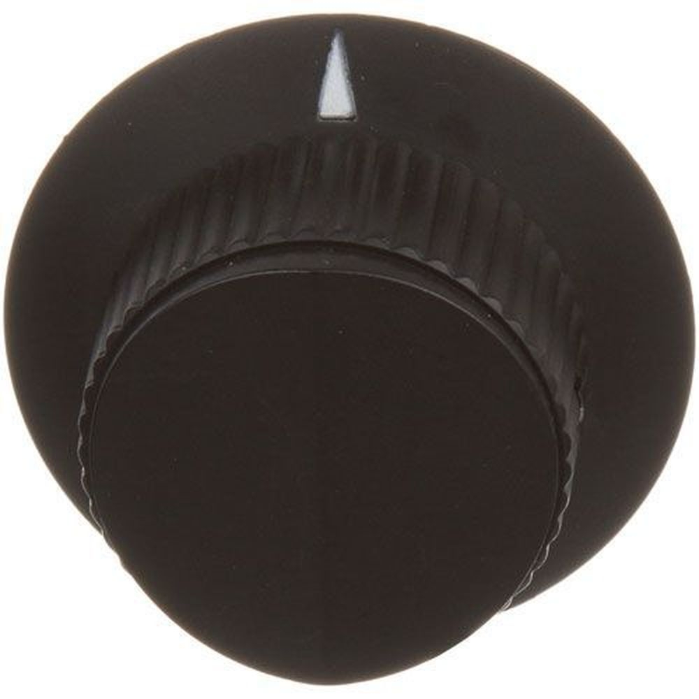 Crown Steam Black with White Arrow Indicator Knob for Crown Steam Part Number 9148-1, 1-7/8 inch Dia.
