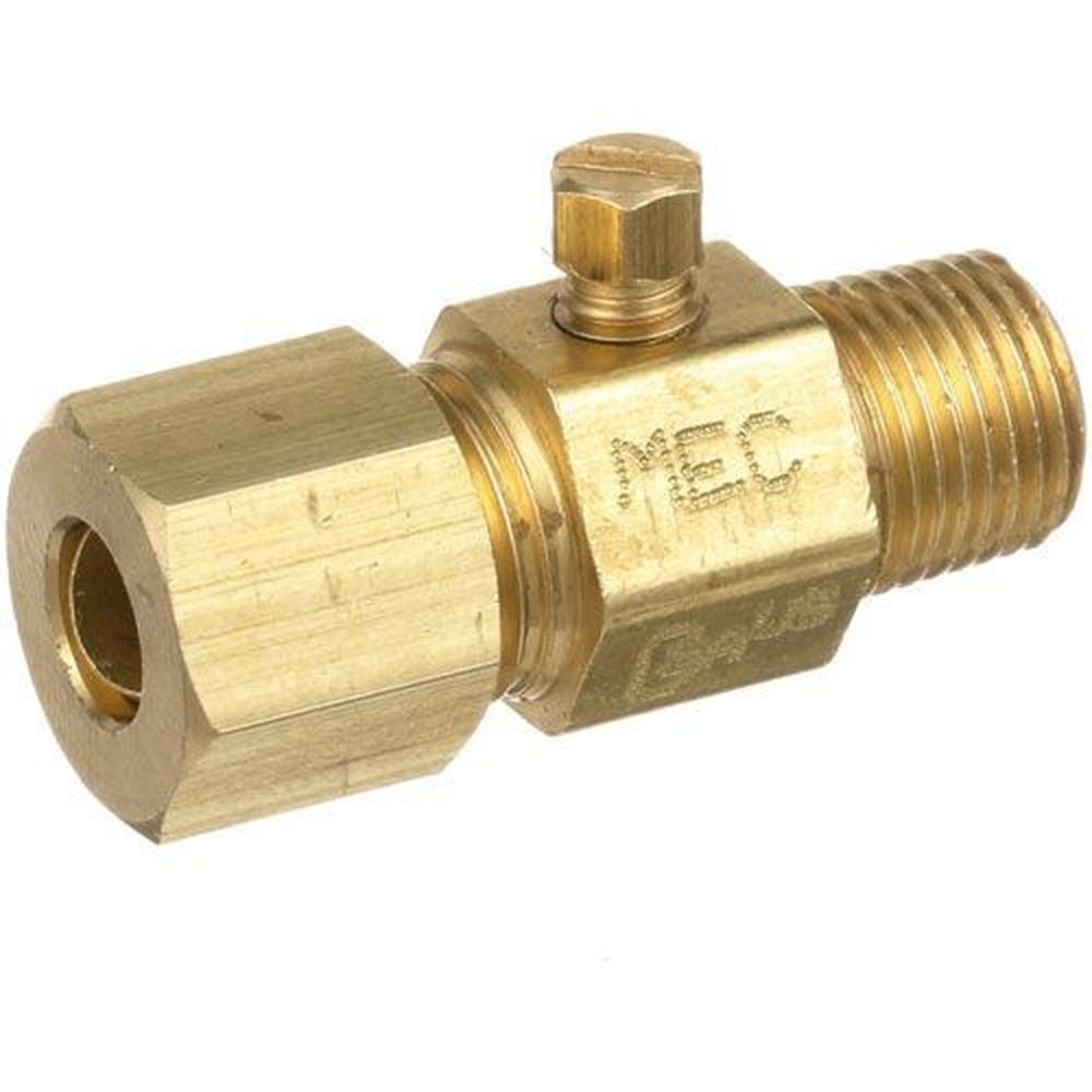 Comstock Castle Straight Pilot Adjustment Valve for Comstock Castle Part Number 25015, 1/8 inch MPT X 1/4 inch CCT