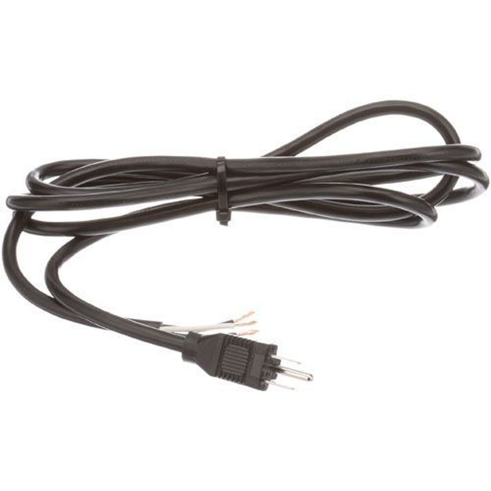 Dito Dean 125 Volts 13 Amps 16 Gauge 3 Wire Power Cord Set for Dito Dean Part Number 1021, 8 Feet