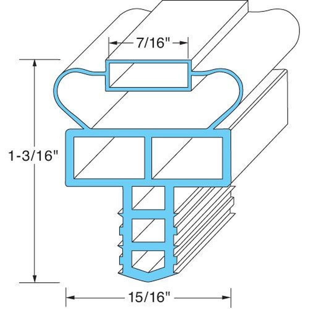 Randell Door Gasket for Randell Part Number IN GSK1030