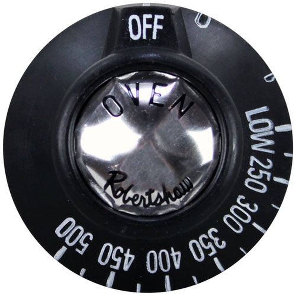 Royal Range OFF-LOW-250-500 Dial for Royal Range Part Number 2167, 2 inch Dia.