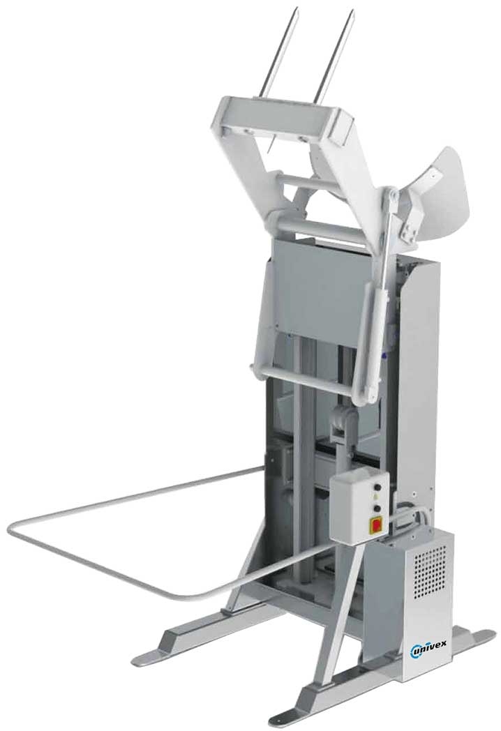 Univex 3 Phase 220 Volt Spiral Bowl Lifter, 78 inch Height