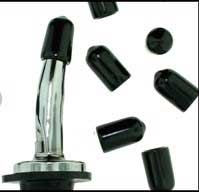 Anytime Bar Supplies Black Dust Cover fits All Pourer -- 144 per case