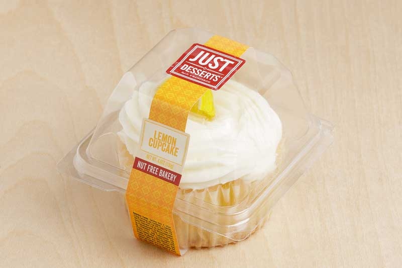Just Desserts Lemon Cupcake, 4.6 Ounce -- 6 per case.