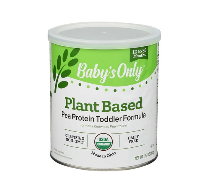 Babys Only Organic Plant Based Pea Protein Toddler Formula, 12.7 Ounce -- 6 per case