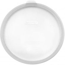 Araven Transparent Round Silicone Lid Only, 9 5/8 x 1 1/8 inch -- 10 per case.