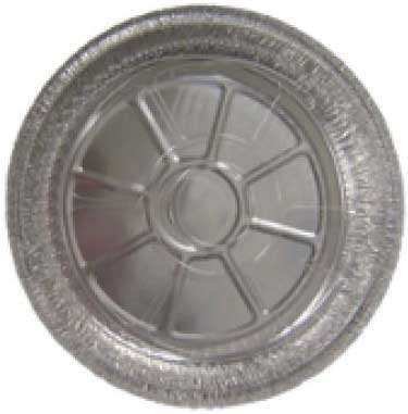 Western Plastic Prestige Round Foil Container, 7 inch -- 500 per case