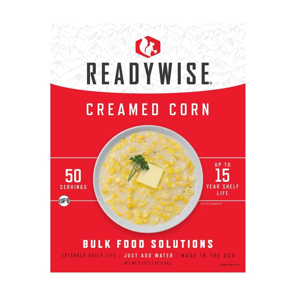 Readywise Creamed Corn, 50 Servings -- 4 per case