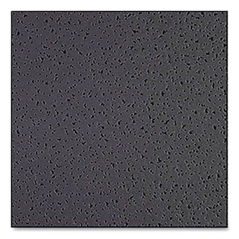 Armstrong Black Non-Directional Fine Fissured Ceiling Tile, 24 x 24 x 0.63 inch -- 16 per case