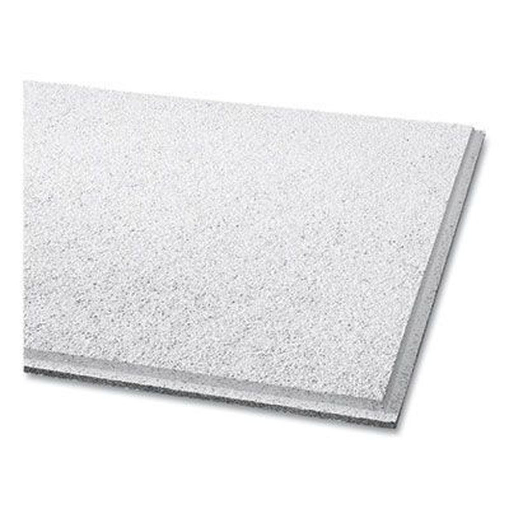 Armstrong White Non-Directional 0.56 inch Beveled Tegular Cirrus Ceiling Tile, 24 x 24 x 0.75 inch -- 12 per case
