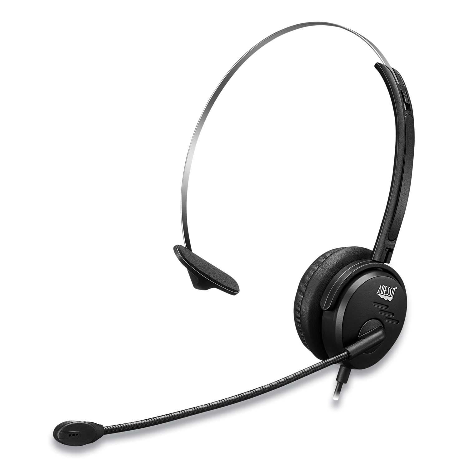 Adesso Black Xtream P1 USB Wired Multimedia Headset with Microphone
