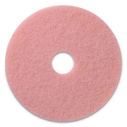 Americo Pink UHS Remover Burnishing Pad, 27 inch Diameter -- 2 per case