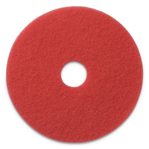 Americo Red Buffing Pad, 13 inch Diameter -- 5 per case
