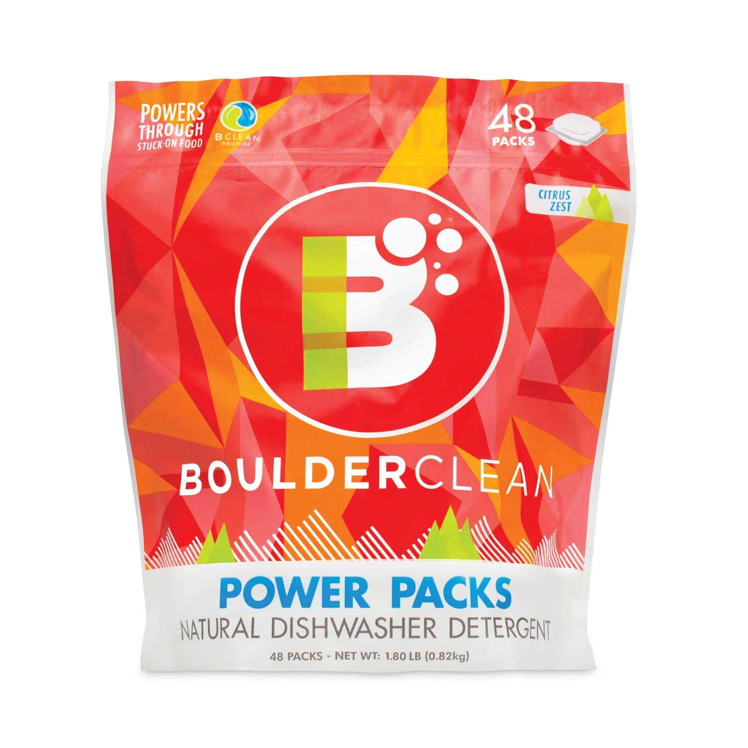 1908 Brands Citrus Zest Dishwasher Detergent Power Pack - 48 count per pack -- 1 pack