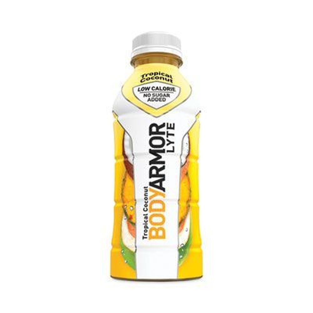 BodyArmor Tropical Coconut Lyte Sports Drink, 16 Ounce Bottle -- 12 per pack