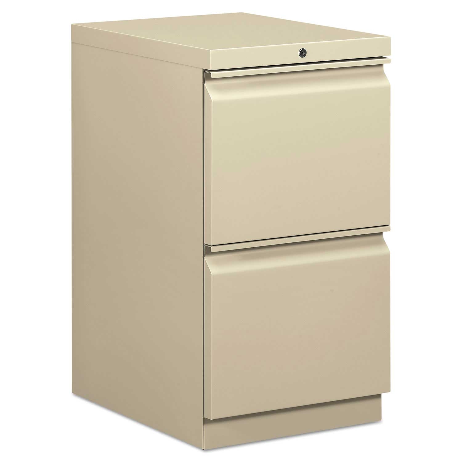 Hon Putty 2 Drawer Mobile File/File Pedestal, 15 x 20 x 28 inch