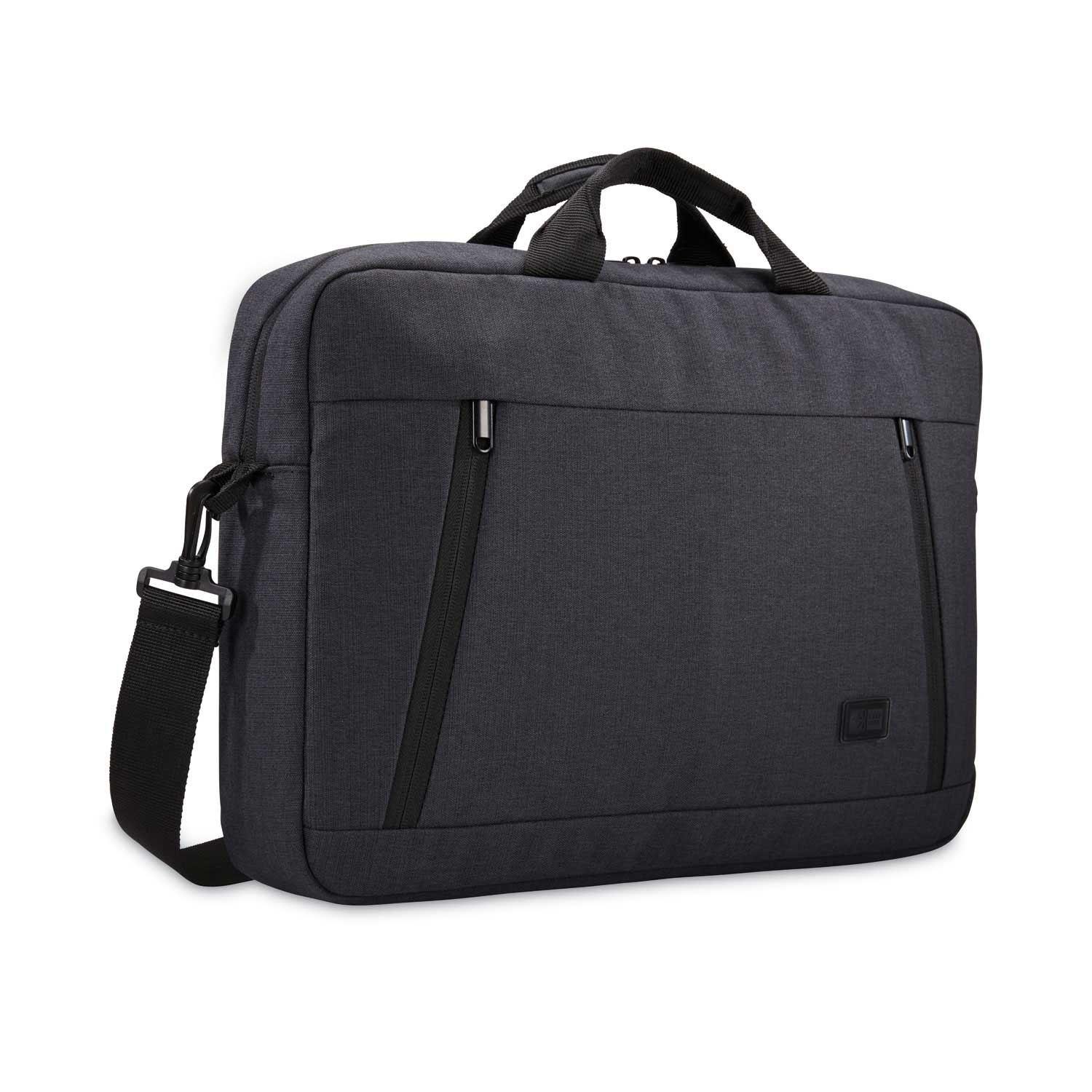 Case Logic Polyester Black Huxton 15.6 inch Laptop Attache, 16.3 x 2.8 x 12.4 inch