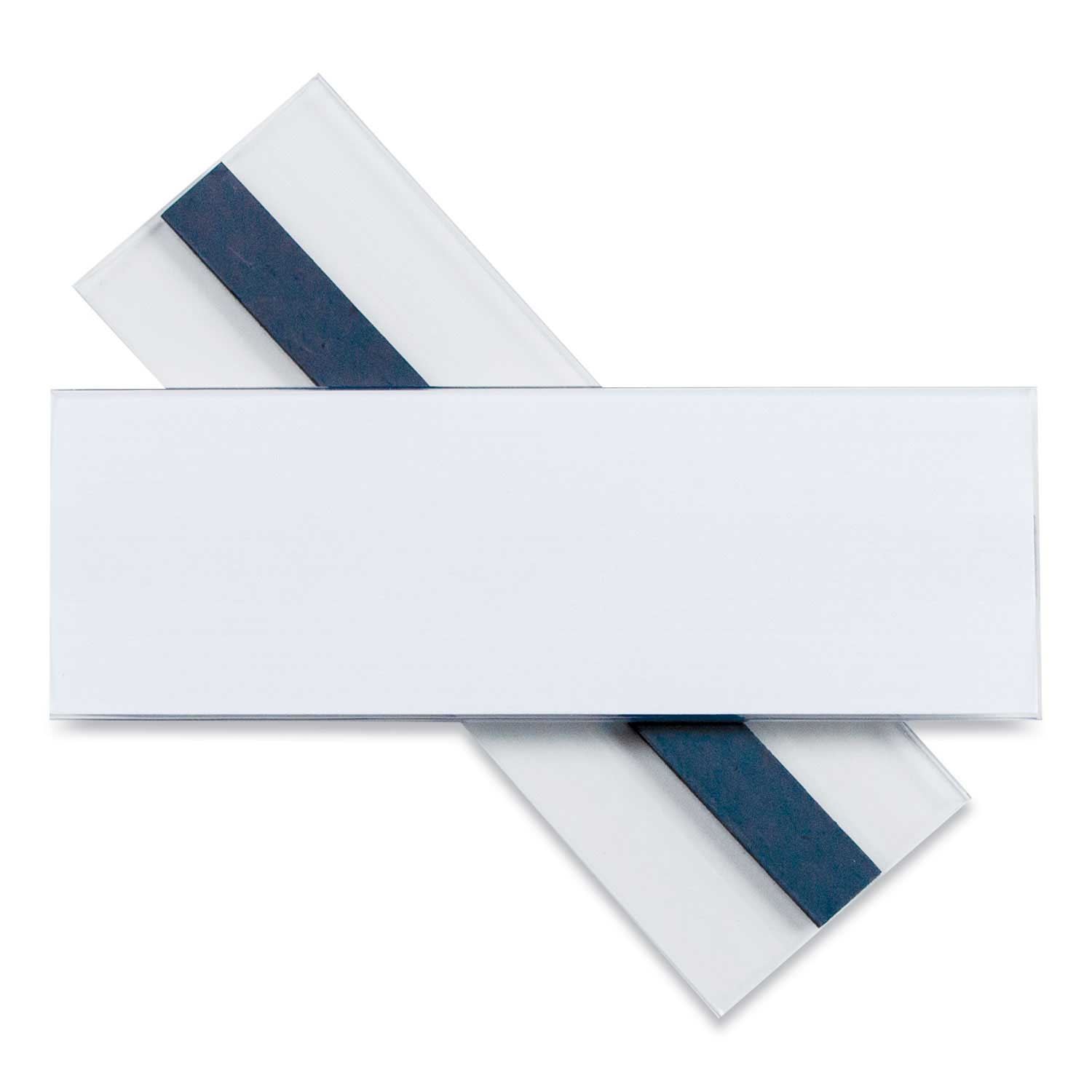 C-Line Clear Side Load Magnetic Label Holder, 6 x 2 inch - 10 per pack -- 1 pack