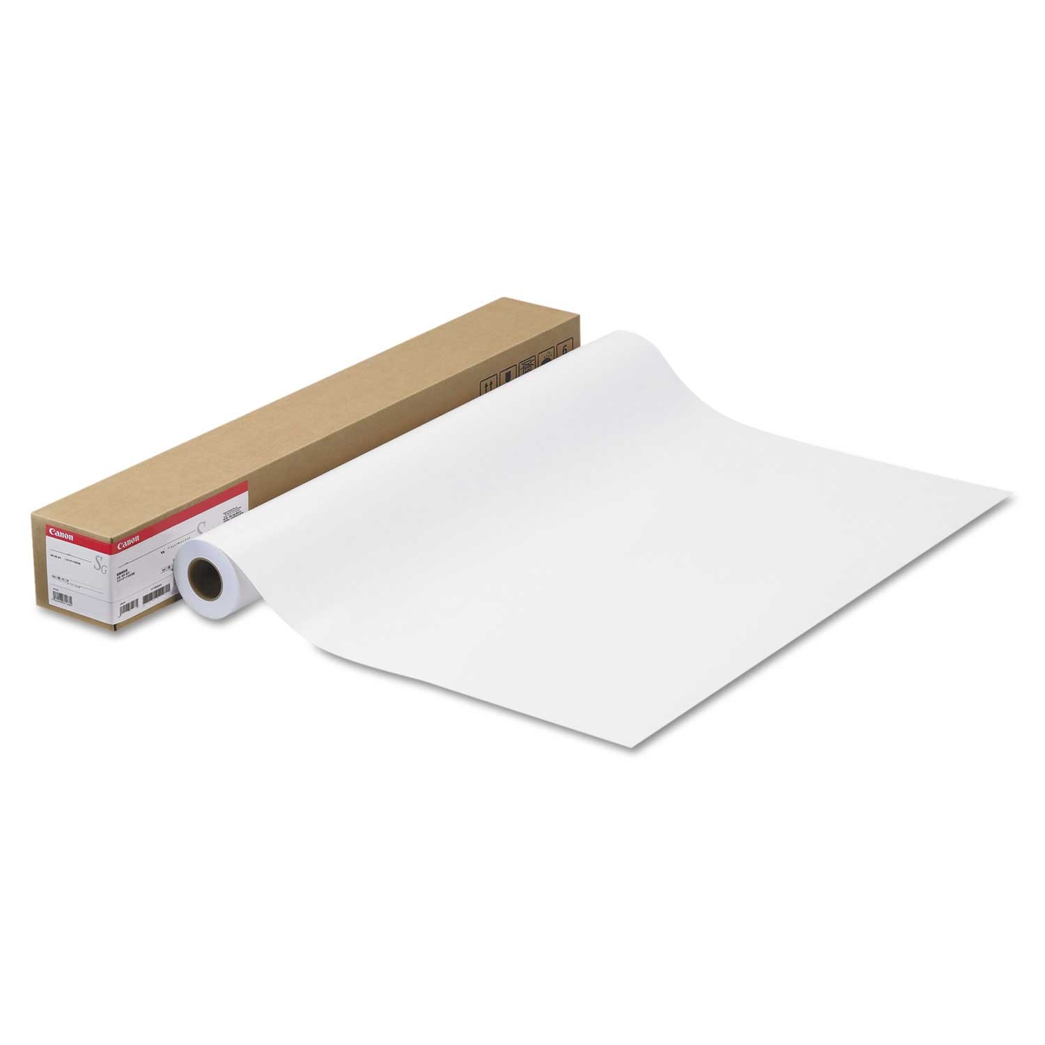 Canon Satin White 2 inch Core Satin Photographic Paper, 36 inch x 100 Feet -- 1 roll