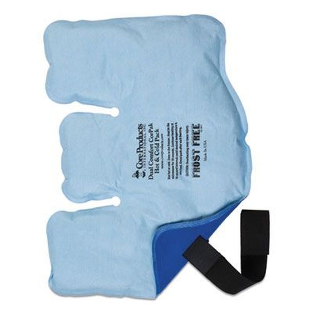 Core Products Dual Comfort CorPak Reusable Hot and Cold Pack with Strap, 10 x 6 inch