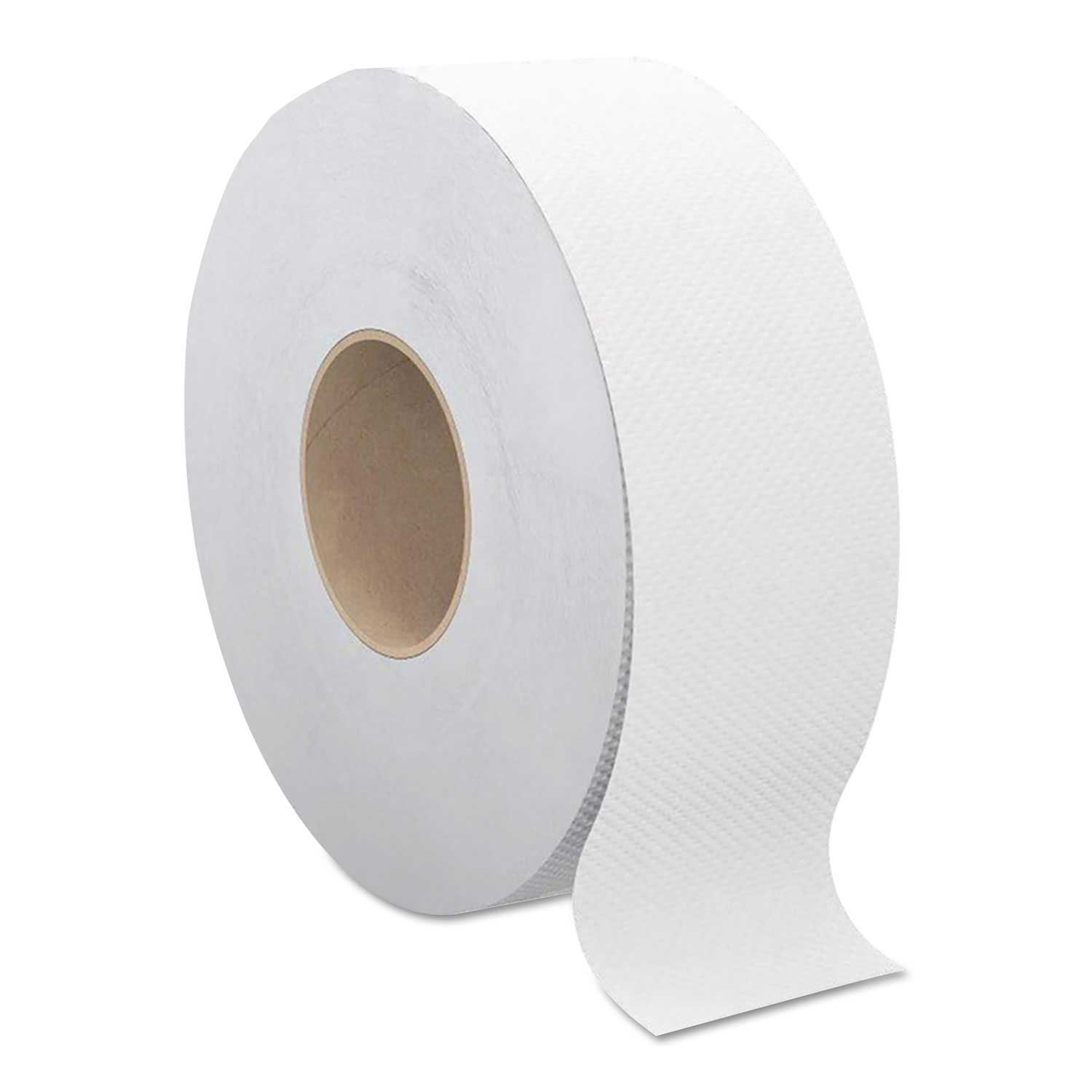 Cascades PRO Select White Two Ply Septic Safe Jumbo Bath Tissue, 3.3 inch x 1000 feet -- 12 rolls per case