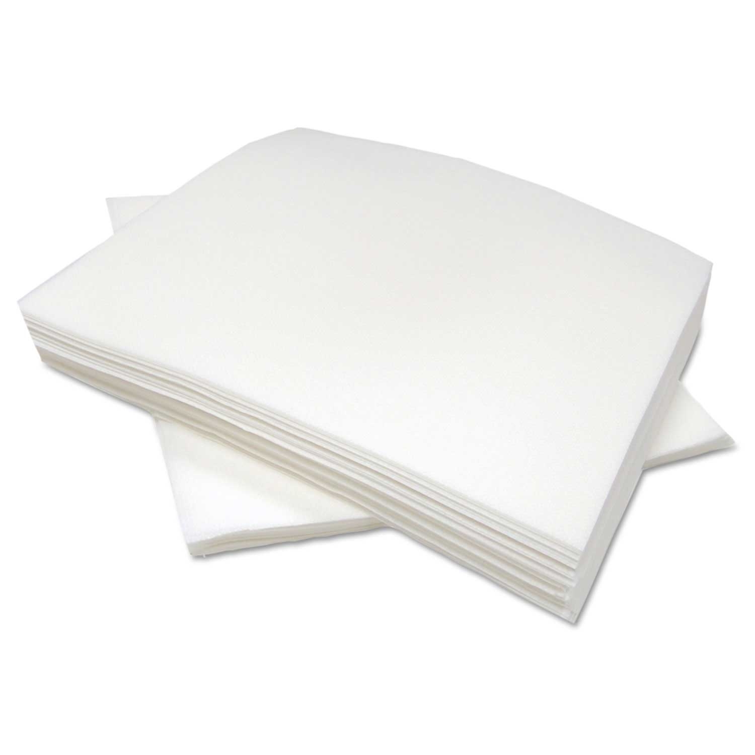 Cascades PRO Tuff Job White Medium Weight Flat Airlaid Wiper, 12 x 13 inch -- 900 per case