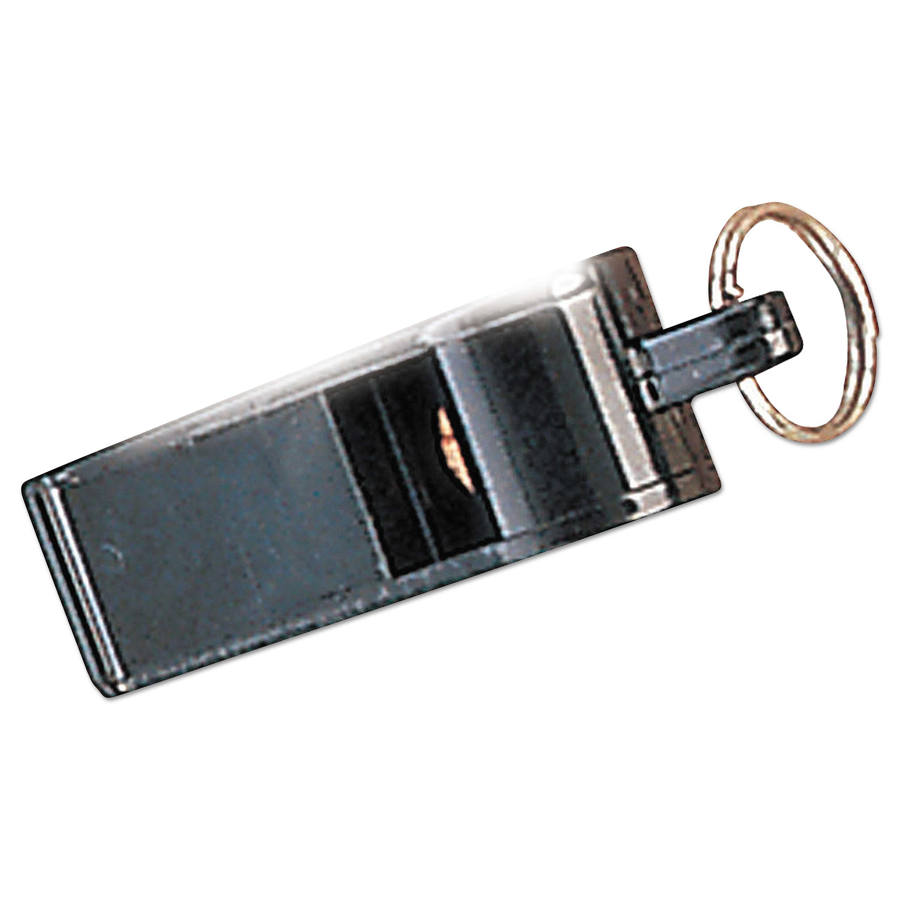 Champion Sports Black Medium Weight Plastic Whistle -- 12 per case