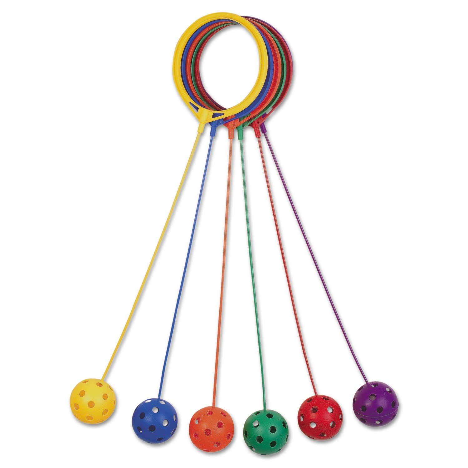 Champion Sports Plastic Assorted Colors Swing Ball Set -- 1 set