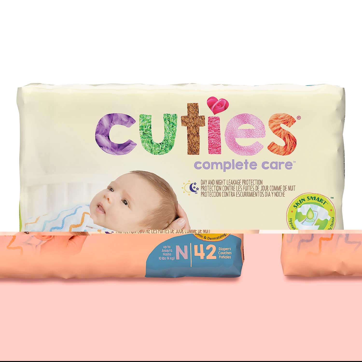 Cuties Size 0 Premium Jumbo Diaper -- 60 per case