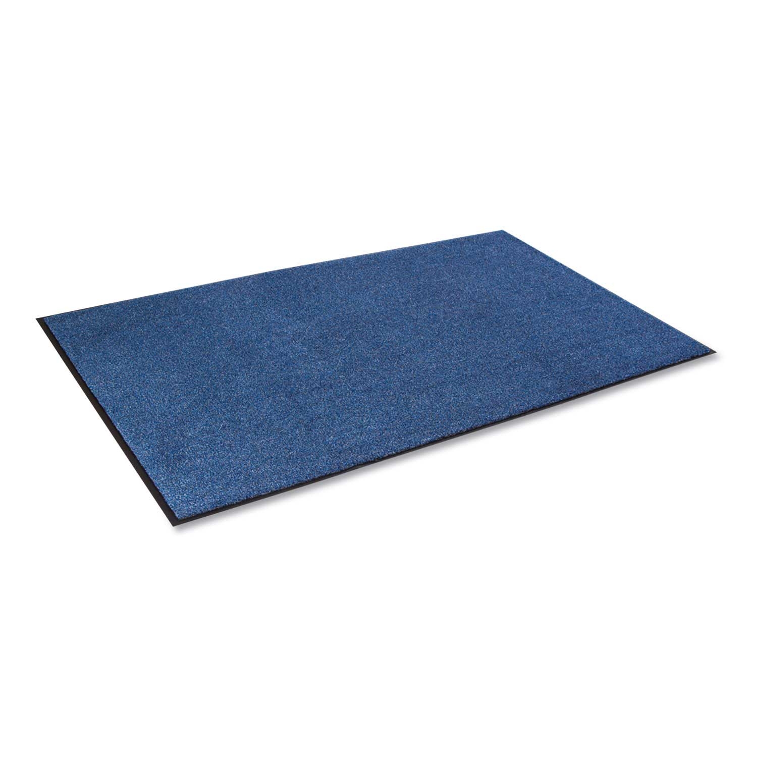Crown Rely On Olefin Marlin Blue Indoor Wiper Mat, 36 x 60 inch