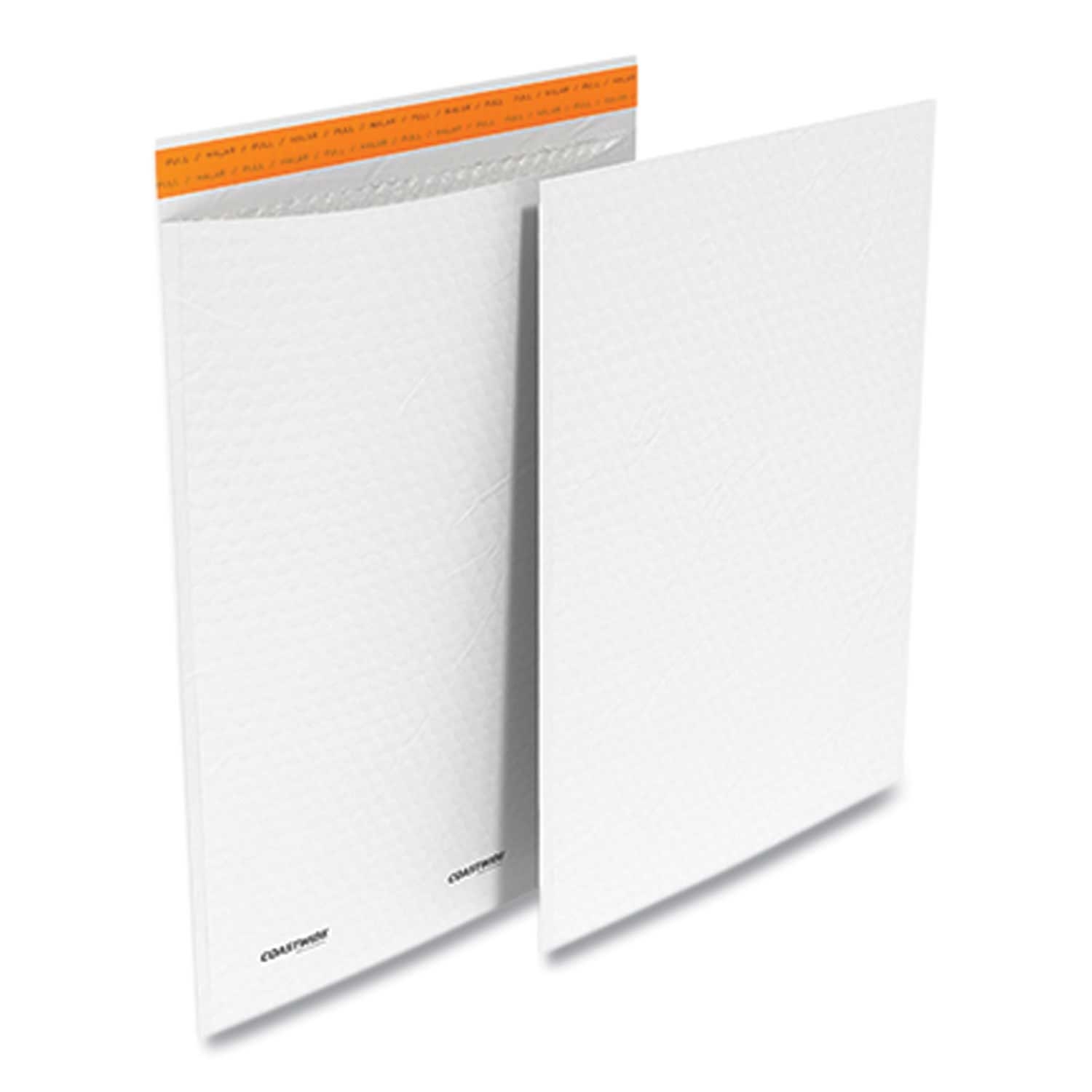 Coastwide Professional White Square Flap Number 7 Self Adhesive Closure Self Sealing Kraft Bubble Mailer, 15 x 19 inch -- 50 per case