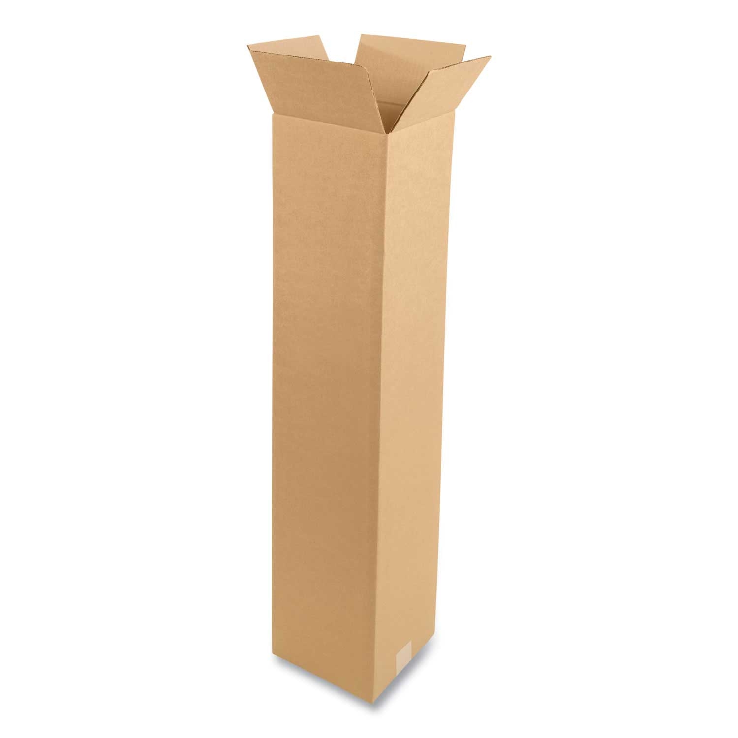 Coastwide Professional Brown Kraft Telescoping Mailing Tube, 4 x 4 x 48 to 90 inch -- 25 per case