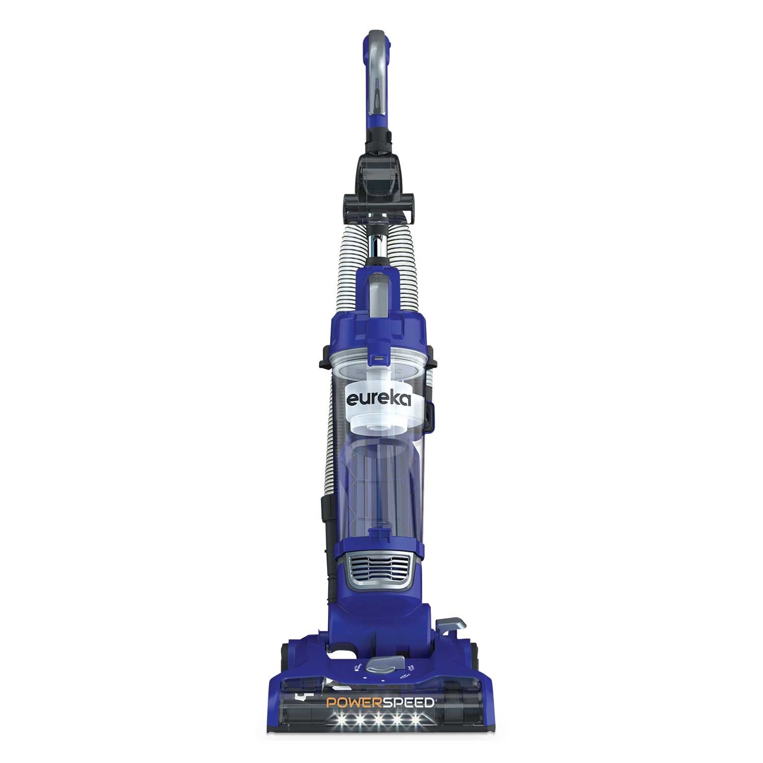 Eureka Blue PowerSpeed Turbo Spotlight Lightweight Upright, 12.6 inch Cleaning Path