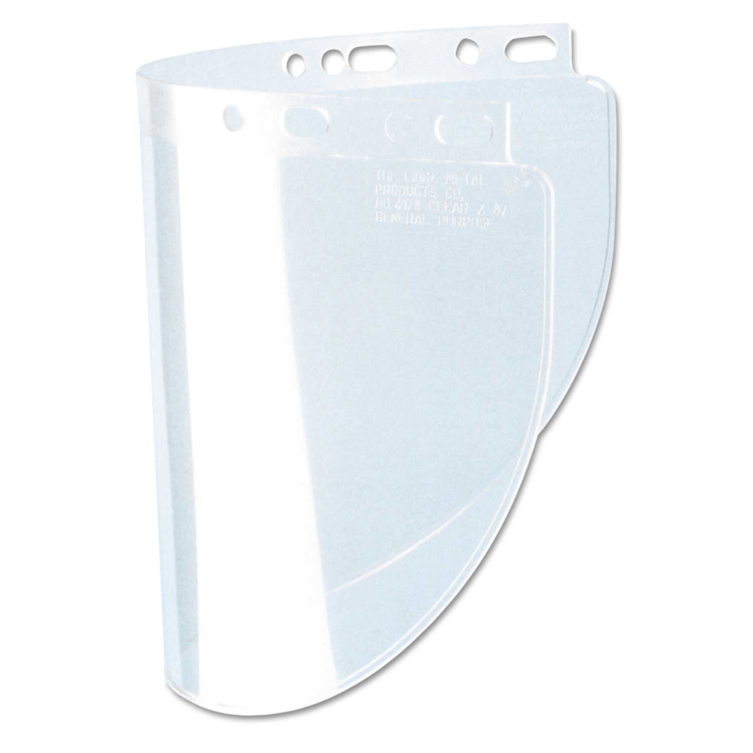 Fibre-Metal by Honeywell Clear Propionate Standard High Performance Face Shield Window