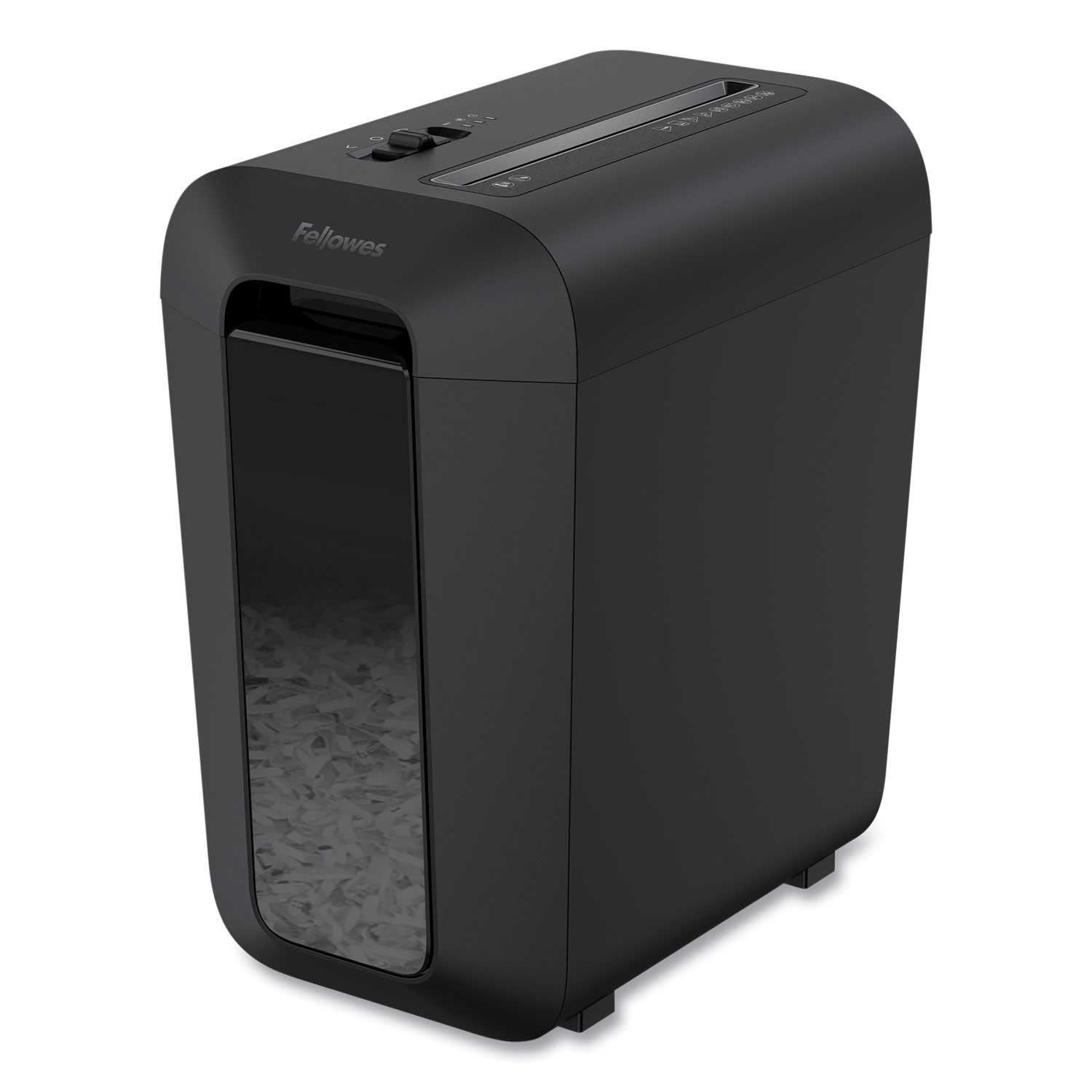Fellowes Powershred LX65 Cross-Cut Shredder, 10 Manual Sheet Capacity