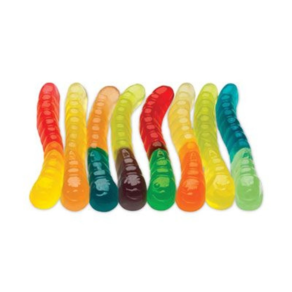 Albanese Assorted Flavors Mini Gummi Worms, 5 Pound Bag