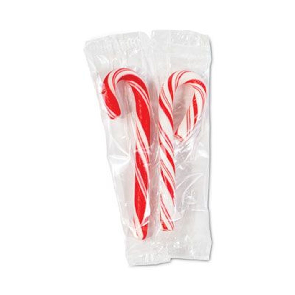 Spangler Mini Peppermint Candy Canes, 5 Pound