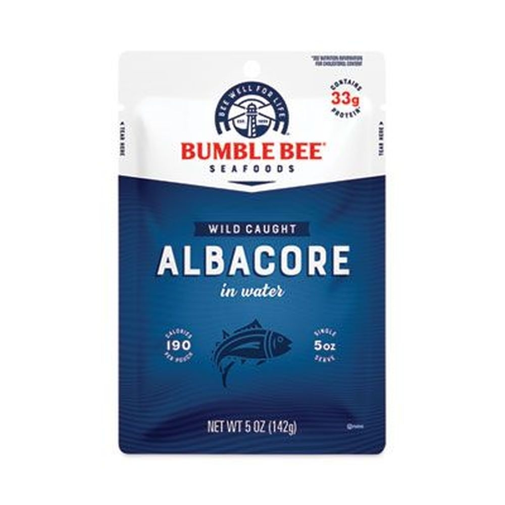 Bumble Bee Premium Albacore Tuna, 5 Ounce Pouch -- 4 per pack