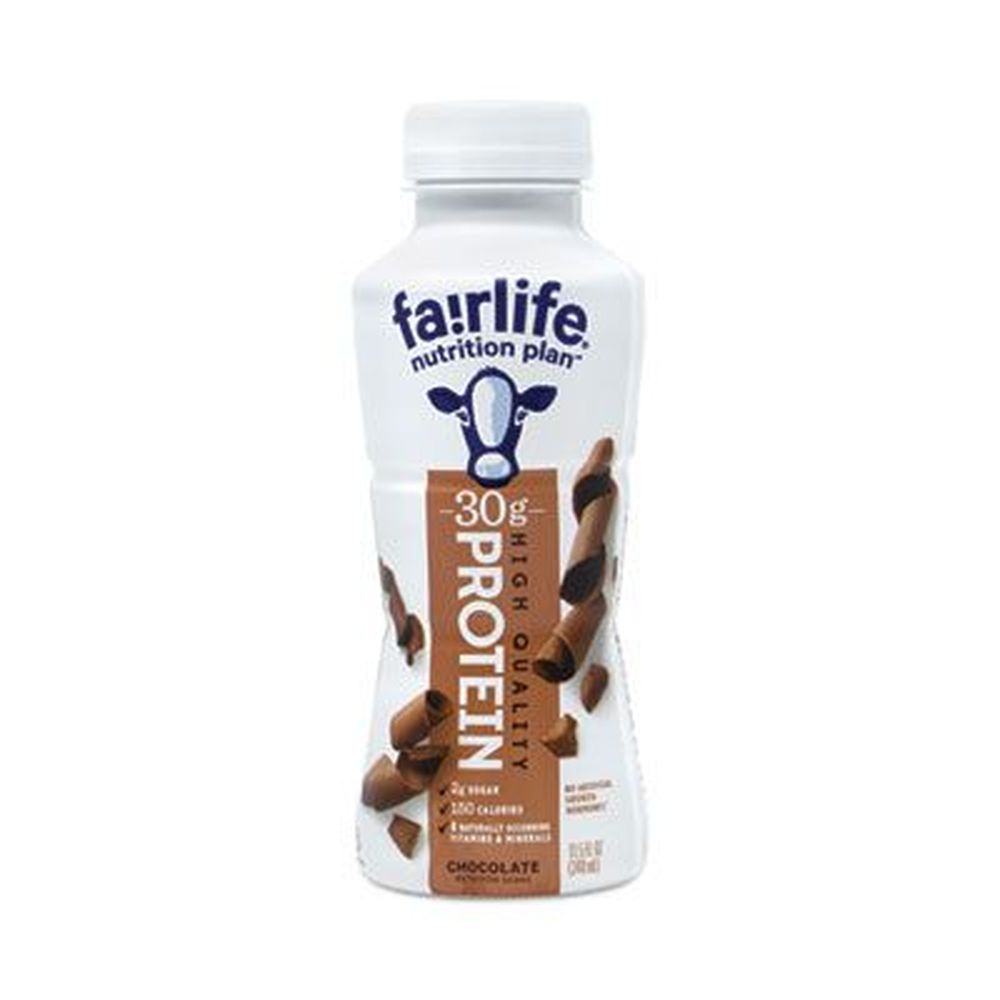 Fairlife High Protein Chocolate Nutrition Shake, 11.5 Ounce Bottle -- 12 per pack