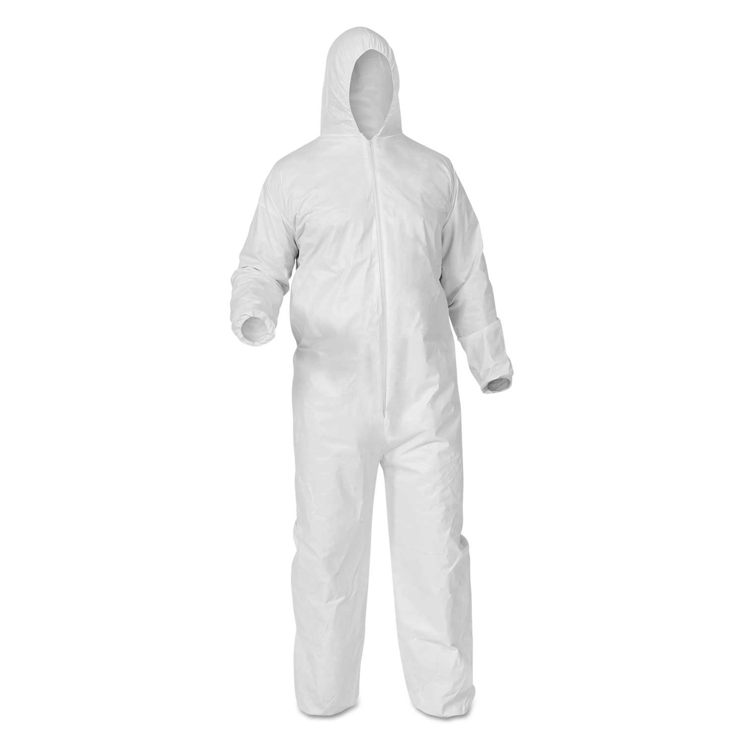 KleenGuard A35 Film Laminate Extra Large White Coverall -- 25 per case