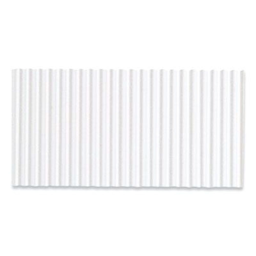 Pacon White Corobuff Corrugated Paper Roll, 48 inch x 25 feet