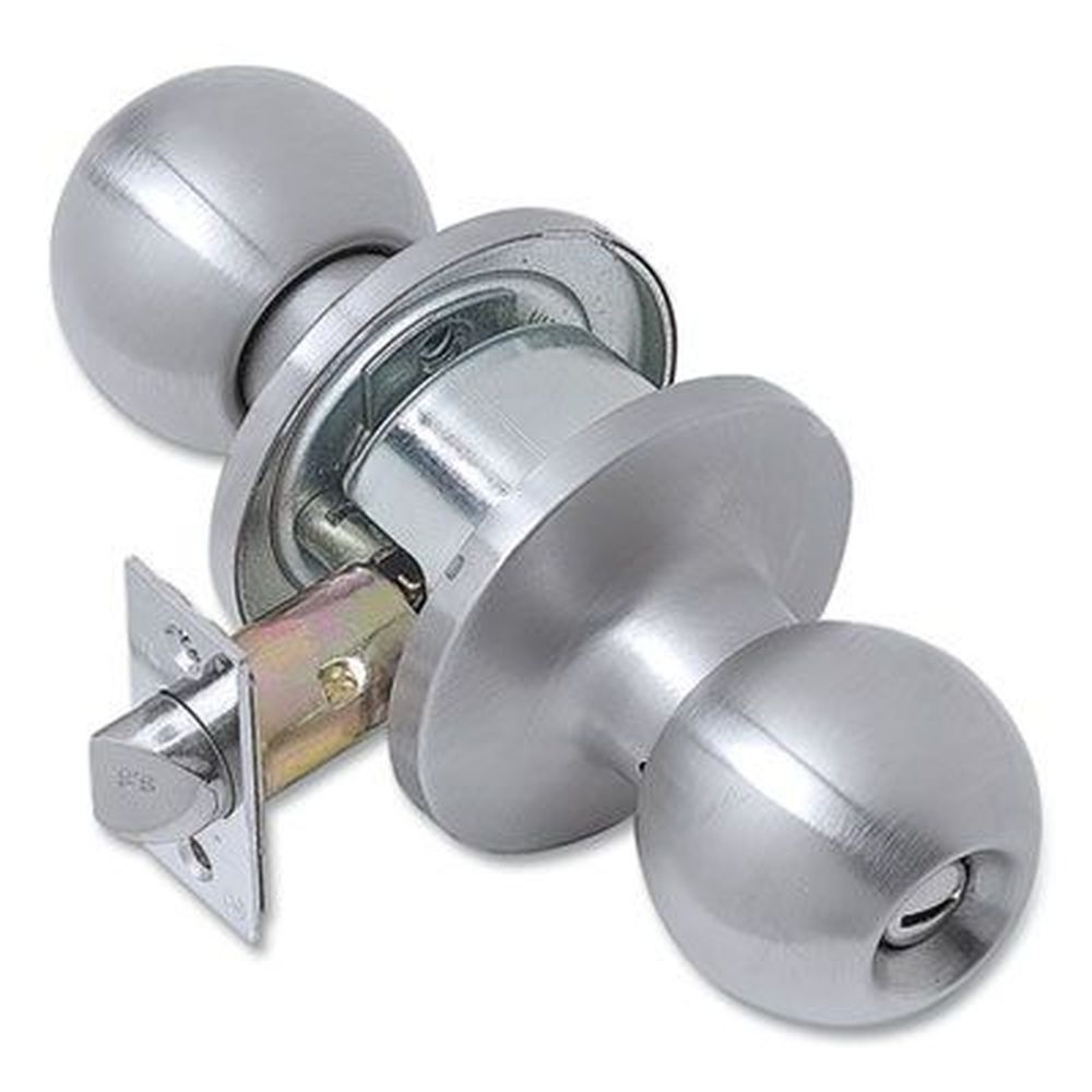 Tell Stainless Steel Finish Light Duty Commercial Privacy Knob Lockset