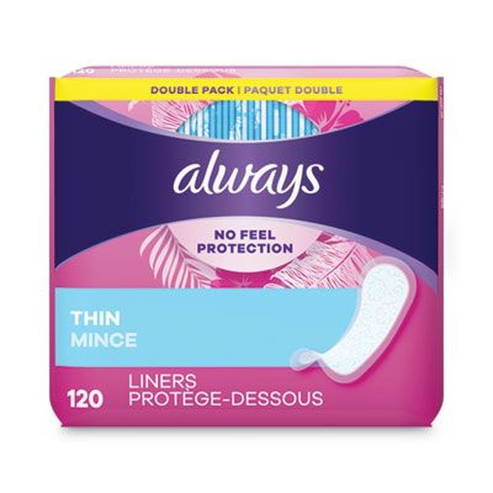 Always Regular Thin Daily Panty Liner -- 120 per pack