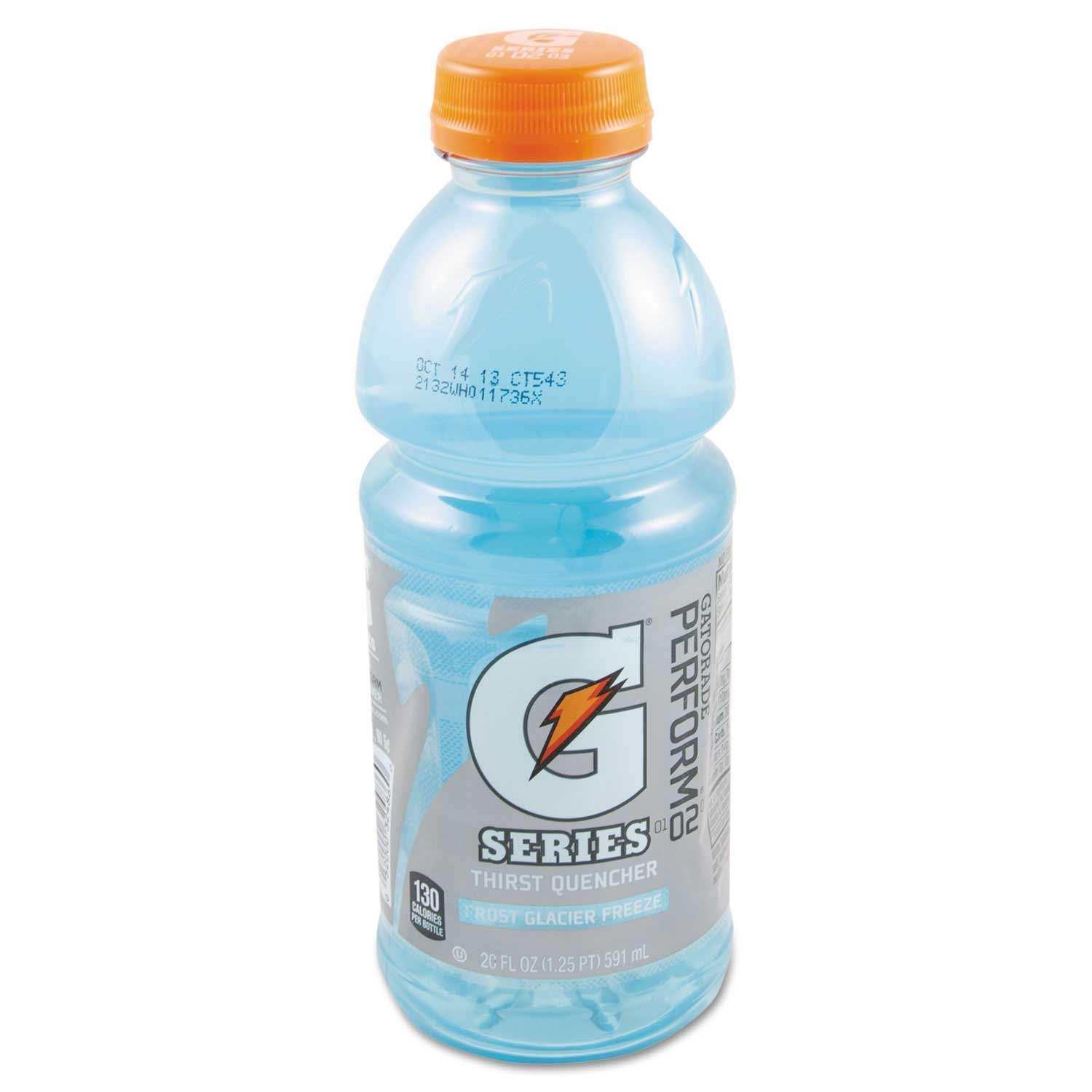 Gatorade G-Series Perform Glacier Freeze 02 Thirst Quencher, 20 Ounce Bottle -- 24 per case