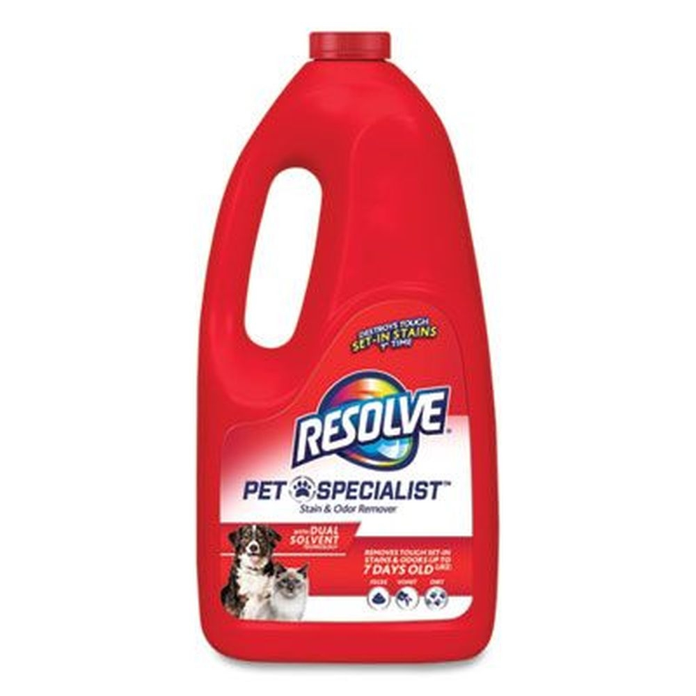 RESOLVE Citrus Pet Specialist Stain and Odor Remover, 60 Ounce Refill Pour Bottle -- 4 per case