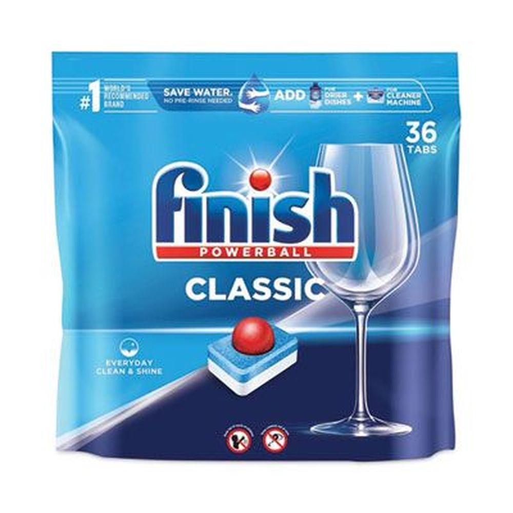 Finish Fresh Scent Powerball Classic Dishwasher Tabs -- 36 per pack
