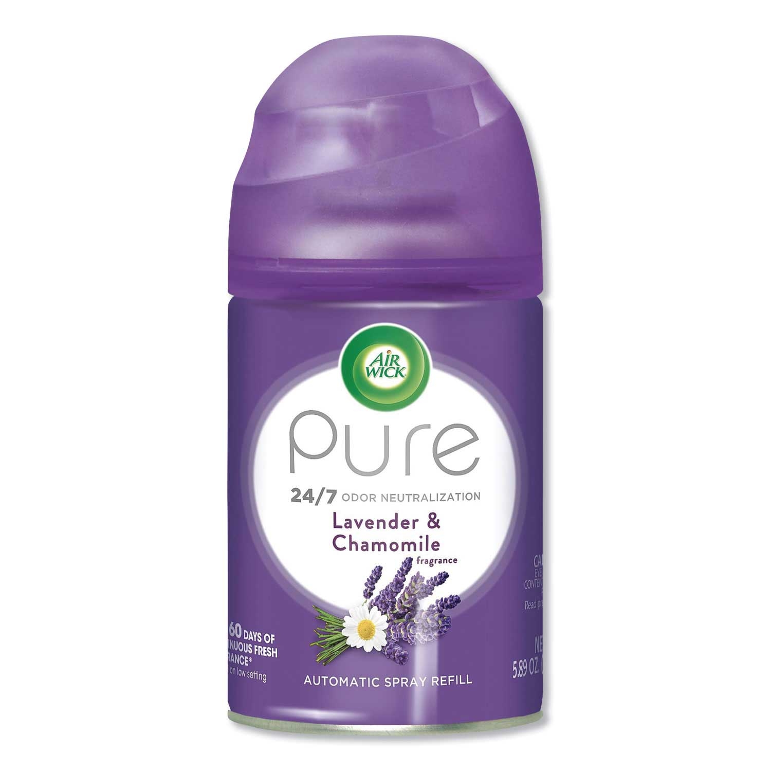 Air Wick Freshmatic Lavender/Chamomile Ultra Automatic Spray Refill, 5.89 Ounce Aerosol