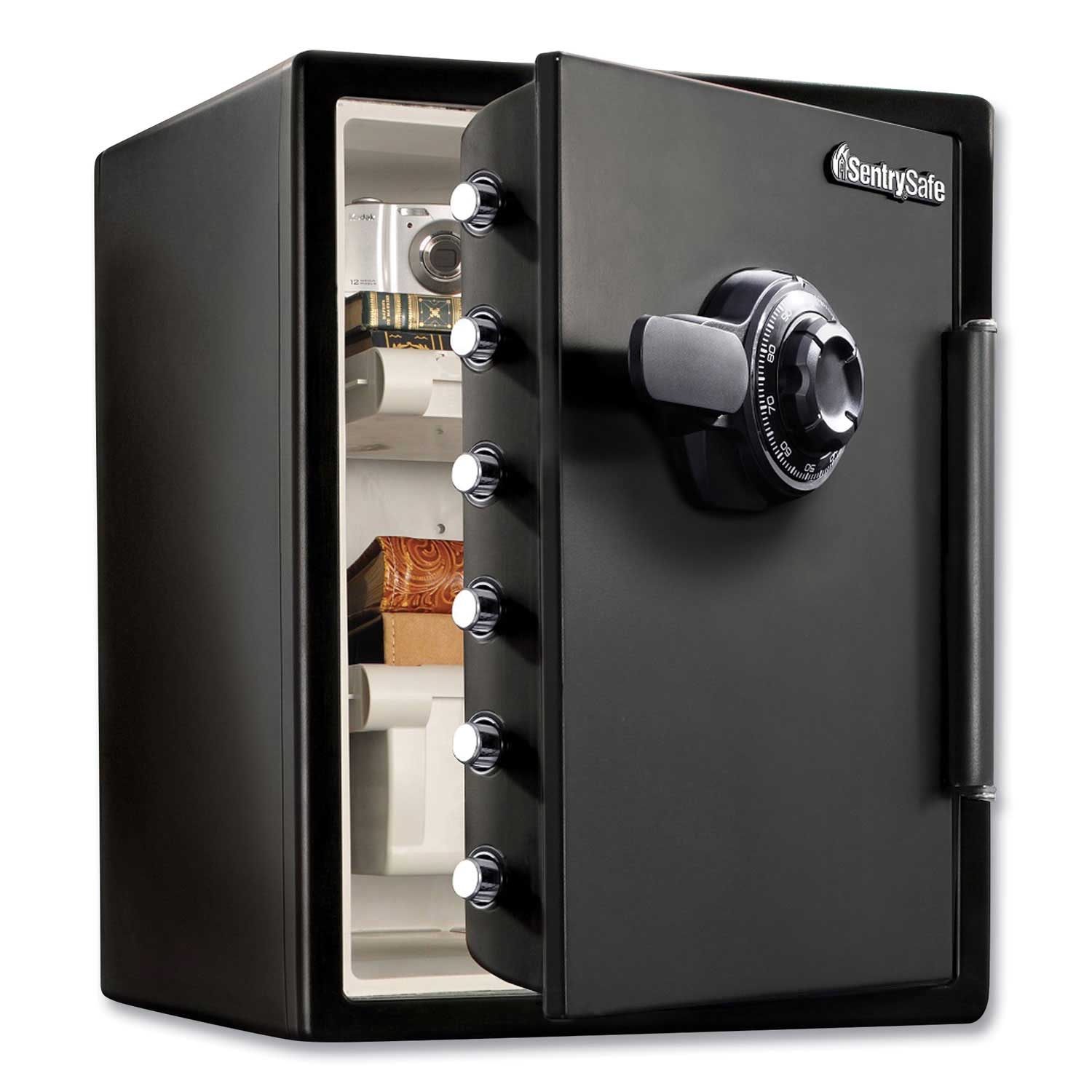 Sentry Safe Steel Black Fire-Safe with Combination Access, 18.6 x 19.3d x 23.8 inch