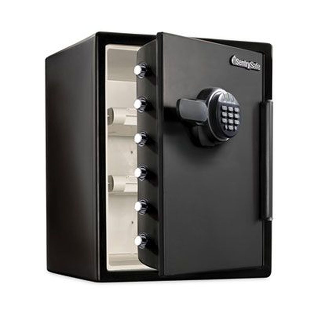 SentrySafe Black Fire-Safe with Digital Keypad Access, 18.67 x 19.38 x 23.88 inch