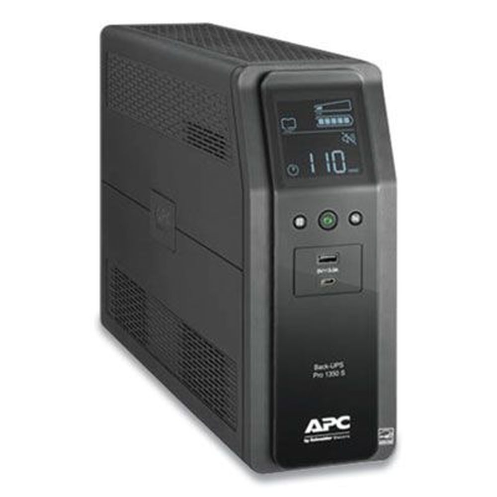 APC BR1350MS Back-UPS PRO BR Series SineWave Battery Backup System, 10 Outlets